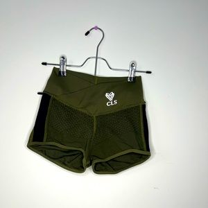 CLS booty hot shorts, scrunch butt, size small